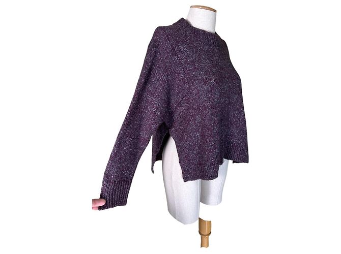 Suéter Cos Roxo e Cinza - vista 2