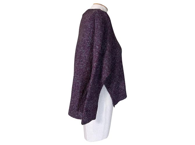 Suéter Cos Roxo e Cinza - vista 4