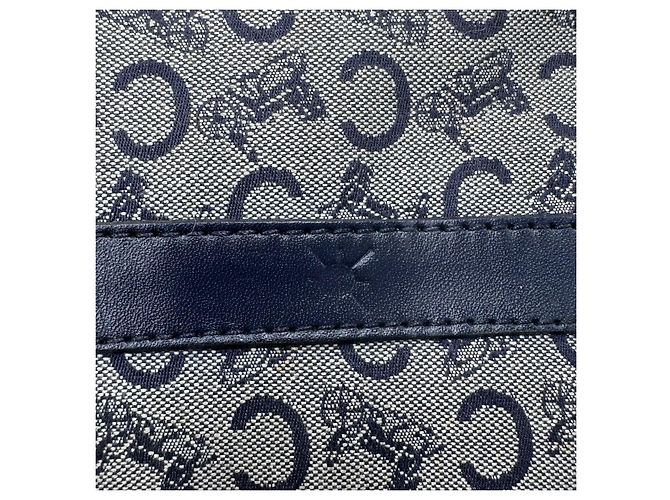 Céline Borsa da viaggio Boston Celine Horse Carriage Blu navy - vista 10