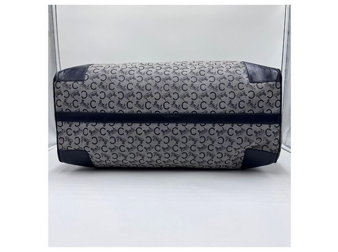 Céline Borsa da viaggio Boston Celine Horse Carriage Blu navy - vista 15