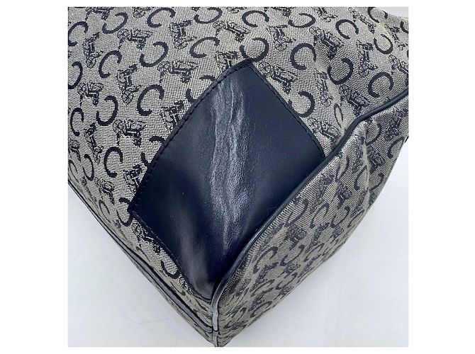 Céline Borsa da viaggio Boston Celine Horse Carriage Blu navy - vista 16