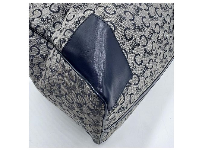 Céline Borsa da viaggio Boston Celine Horse Carriage Blu navy - vista 18
