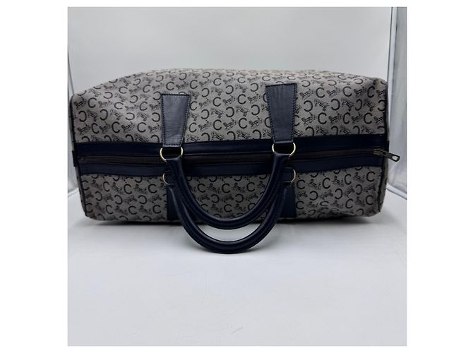 Céline Borsa da viaggio Boston Celine Horse Carriage Blu navy - vista 3