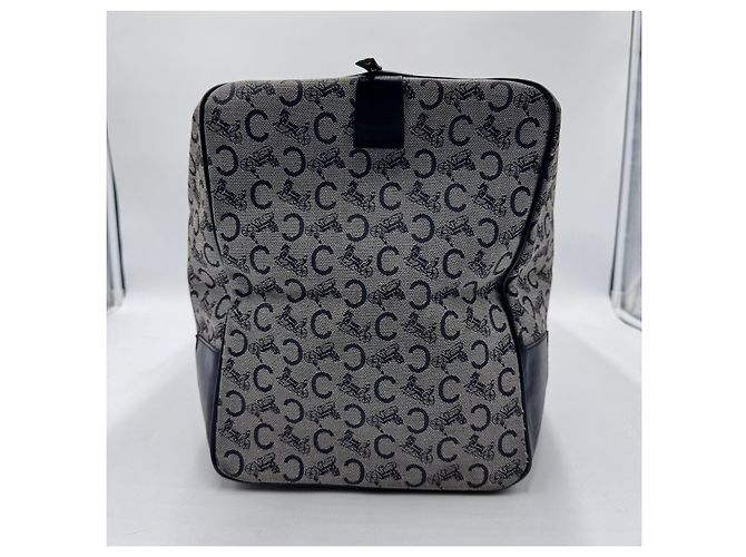 Céline Borsa da viaggio Boston Celine Horse Carriage Blu navy - vista 8