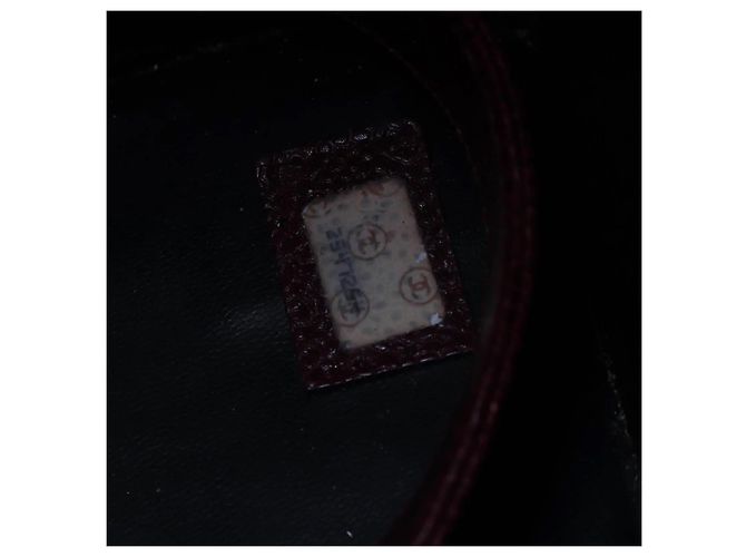 Chanel Handtaschen Bordeaux - Ansicht 12