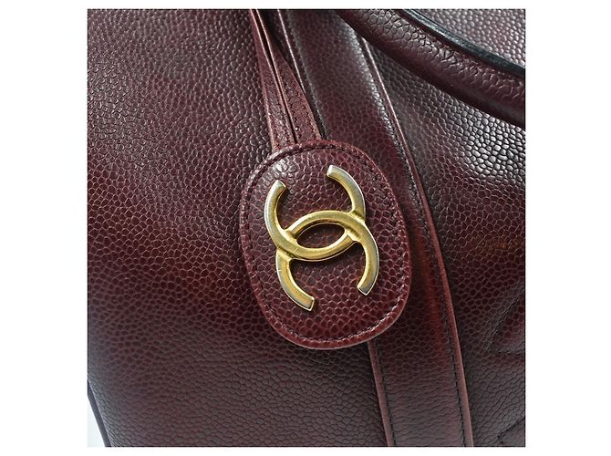 Chanel Handtaschen Bordeaux - Ansicht 3