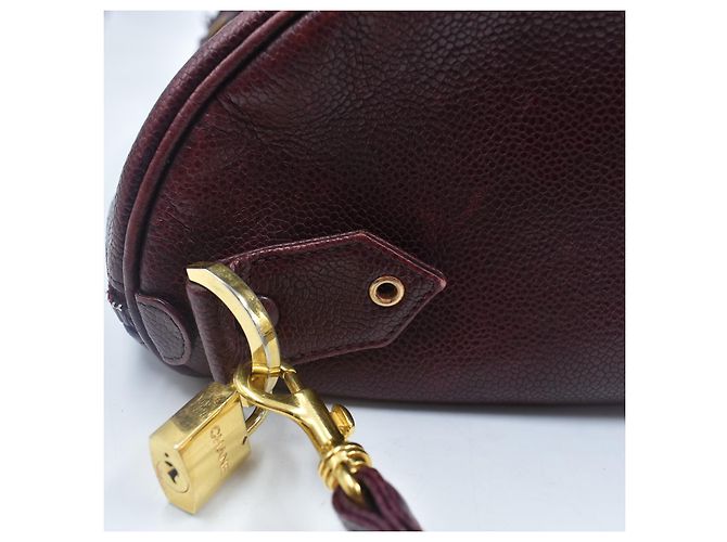 Chanel Handtaschen Bordeaux - Ansicht 7