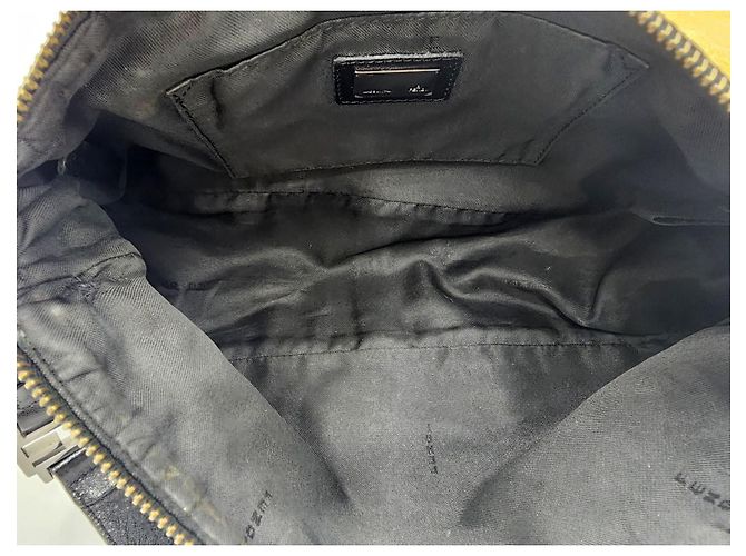 Borsa a Spalla Fendi Baguette Zucca Zucchino Marrone - vista 13