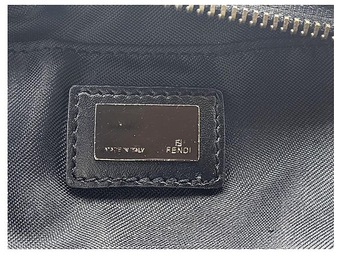Borsa a Spalla Fendi Baguette Zucca Zucchino Marrone - vista 12