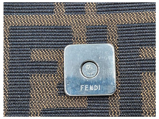Borsa a Spalla Fendi Mamma Baguette Marrone - vista 17