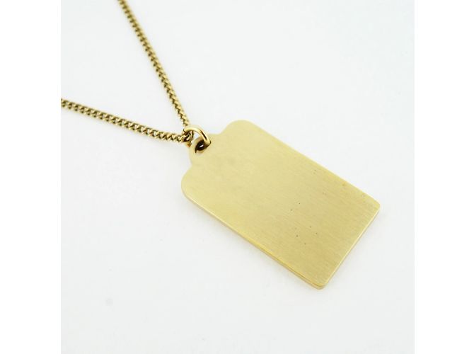 Collana Piastra Cambon di Chanel D'oro Giallo - vista 2