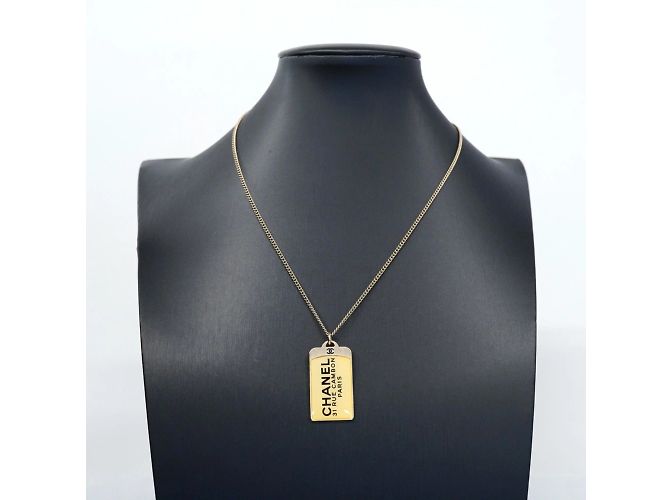 Collana Piastra Cambon di Chanel D'oro Giallo - vista 6
