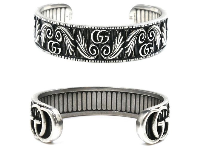 Pulseira Gucci Silver 925 GG Marmont - vista 2