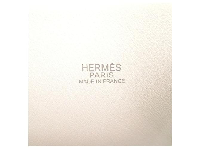 Hermès Borsa Hermes Bolide 37 Bianco Cachi - vista 11
