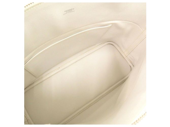 Hermès Borsa Hermes Bolide 37 Bianco Cachi - vista 6