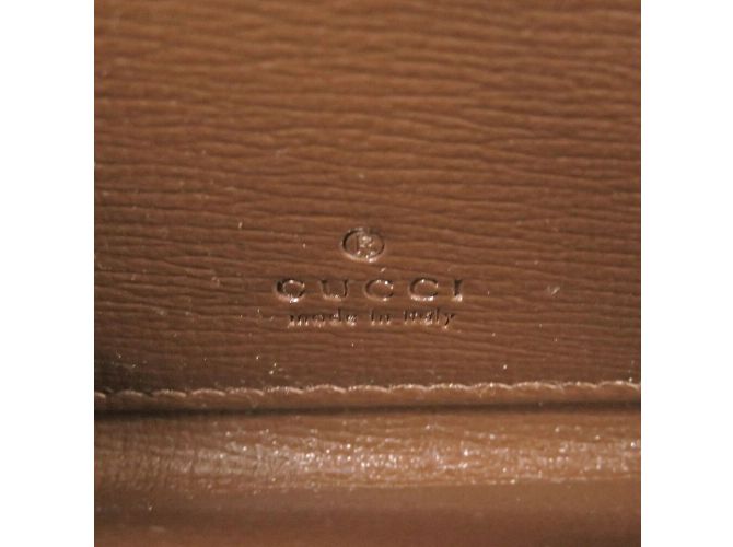 Gucci El Proyecto Hacker Cartera Larga Neo Clásica Castaño Beige - vista 8