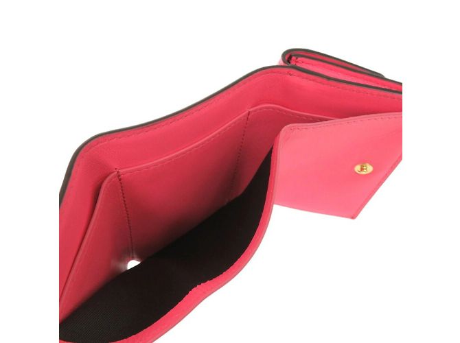 Carteira tri-fold Fendi Baguette Micro Zucca Rosa - vista 4
