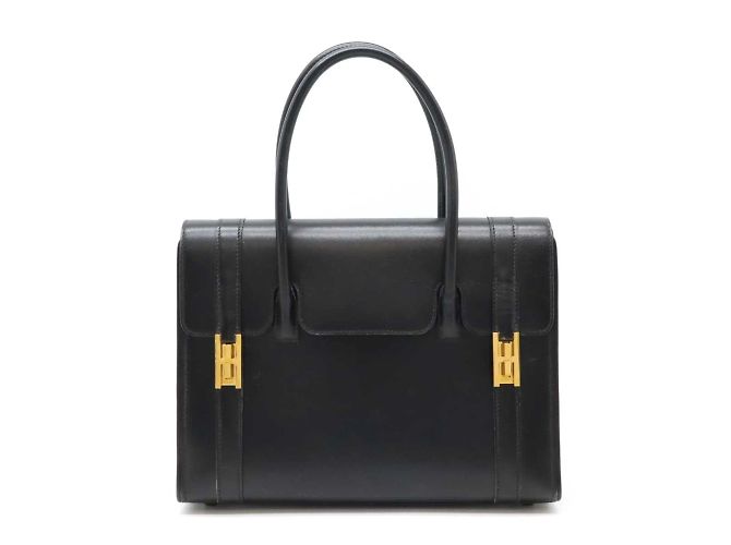 Hermès Borsa Hermes Drag 27 in pelle di vitello nera Nero - vista 2