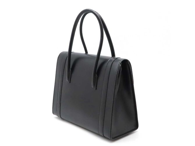 Hermès Borsa Hermes Drag 27 in pelle di vitello nera Nero - vista 3