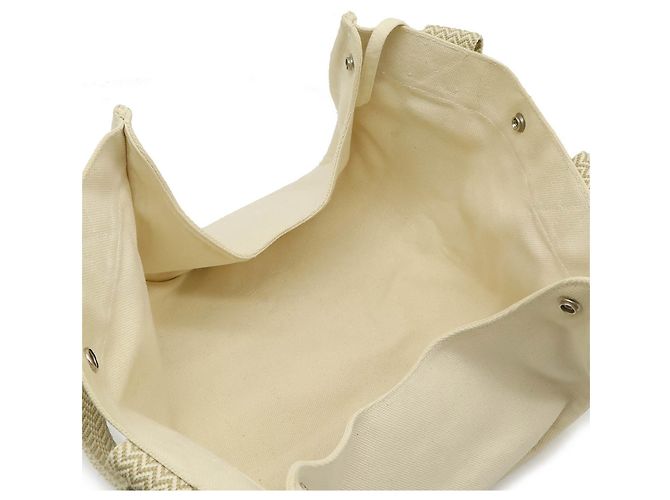 Hermès Hermes Cannes PM Tote Tasche Beige Roh - Ansicht 9
