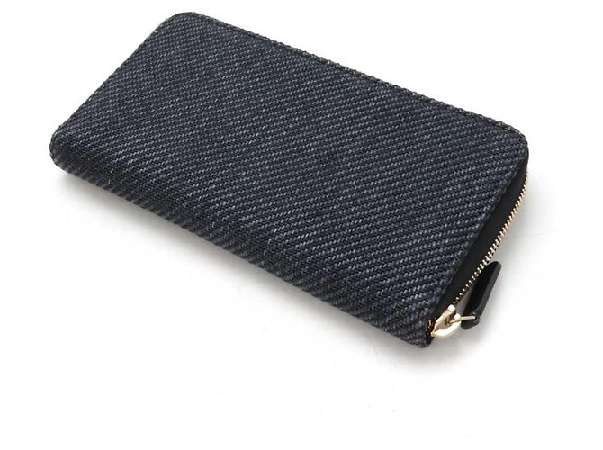 Cartera larga Chanel Deauville Negro - vista 3