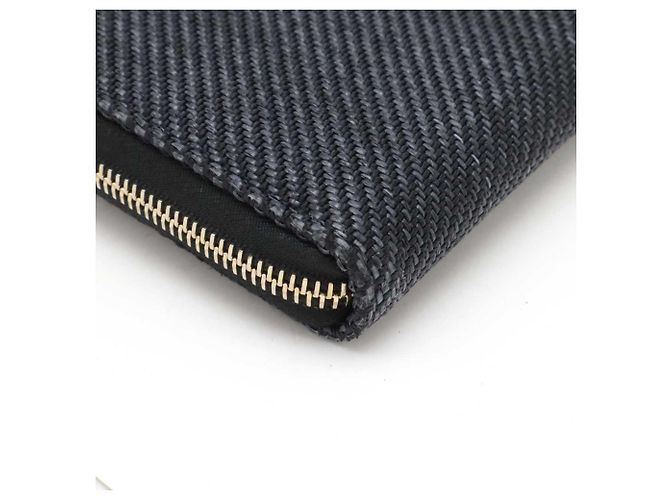Cartera larga Chanel Deauville Negro - vista 4