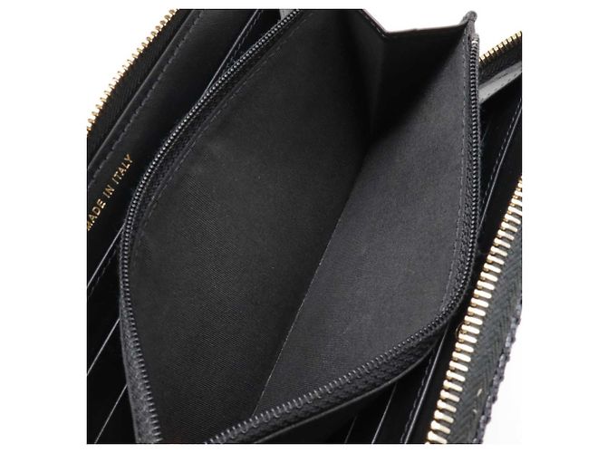 Cartera larga Chanel Deauville Negro - vista 7