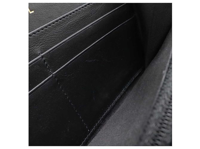 Cartera larga Chanel Deauville Negro - vista 8