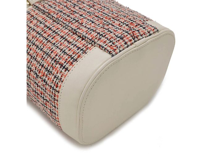 Chanel Cruise Line Coco Mark Vanity Case Bag White Red Orange Navy blue - view 4
