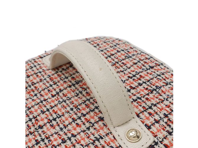 Chanel Cruise Line Coco Mark Vanity Case Bag White Red Orange Navy blue - view 6