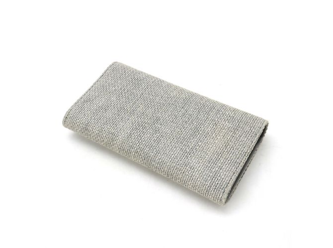 Cartera con solapa Coco de la línea Deauville de Chanel Gris - vista 3