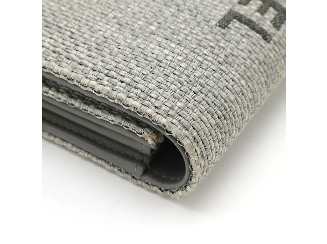 Cartera con solapa Coco de la línea Deauville de Chanel Gris - vista 4