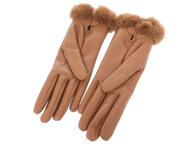 Hermès Hermes Kelly Handschuhe in Camel Kamel - Ansicht 4