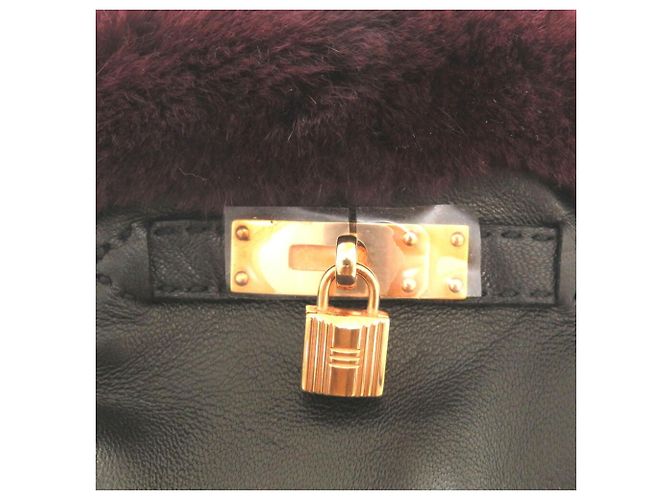 Hermès Hermes Kelly Handschuhe in Schwarz - Ansicht 5