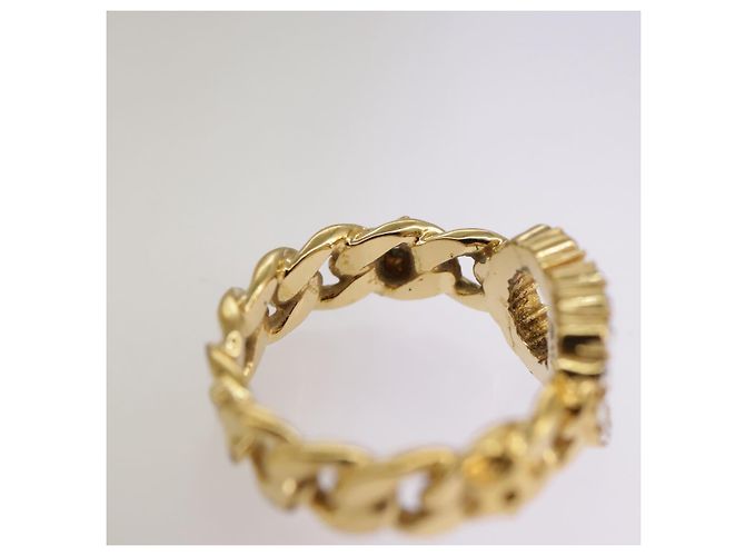 Anello Christian Dior metallo oro Auth yk15994 D'oro - vista 11