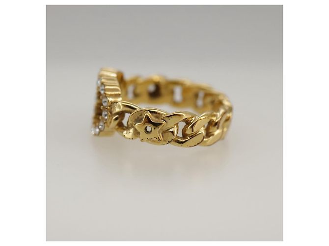 Anello Christian Dior metallo oro Auth yk15994 D'oro - vista 5