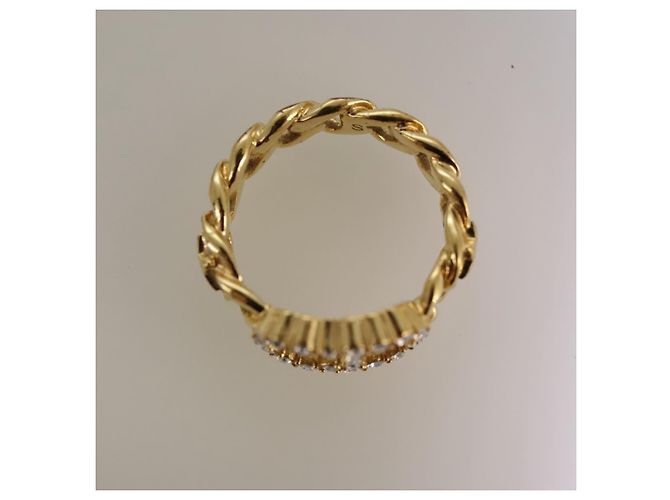 Anello Christian Dior metallo oro Auth yk15994 D'oro - vista 7