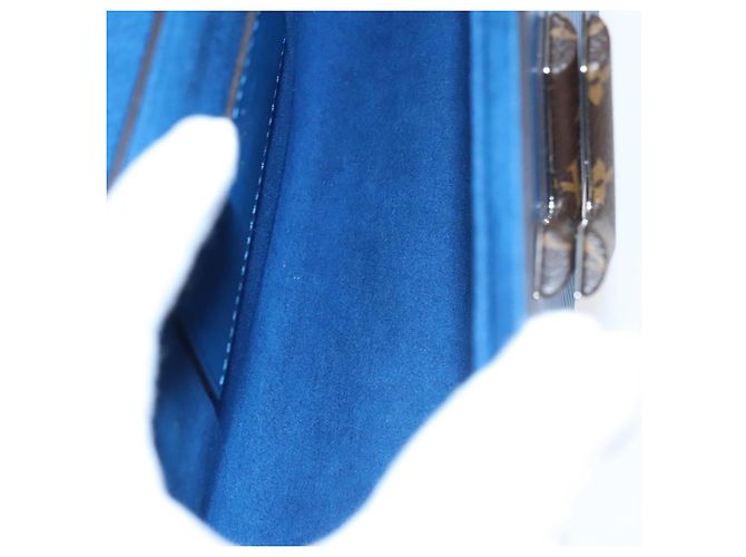LOUIS VUITTON Epi Peace Love Twist MM Borsa a Mano Rossa Blu M52513 LV Auth 96510S Rosso - vista 10