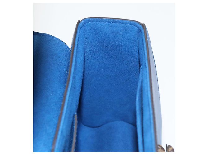 LOUIS VUITTON Epi Peace Love Twist MM Borsa a Mano Rossa Blu M52513 LV Auth 96510S Rosso - vista 25