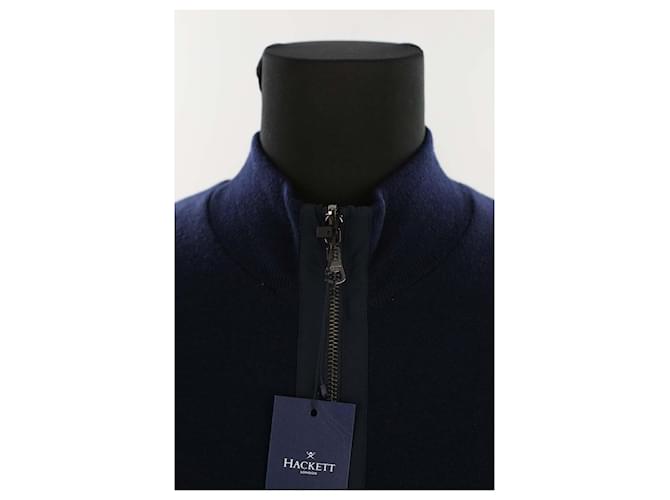 Hackett London Wollweste Blau - Ansicht 2