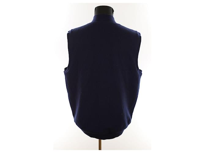 Hackett London Wollweste Blau - Ansicht 4