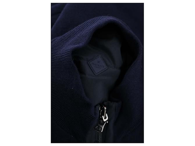 Hackett London Wollweste Blau - Ansicht 5