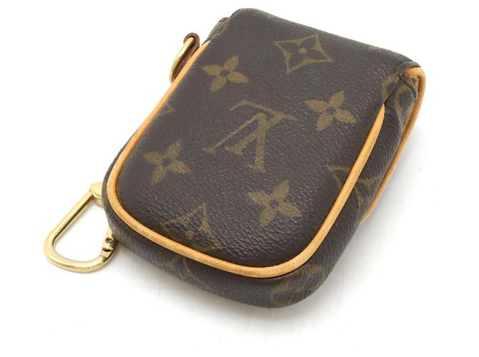 Pochette Turam Monogram Louis Vuitton Marrone - vista 3