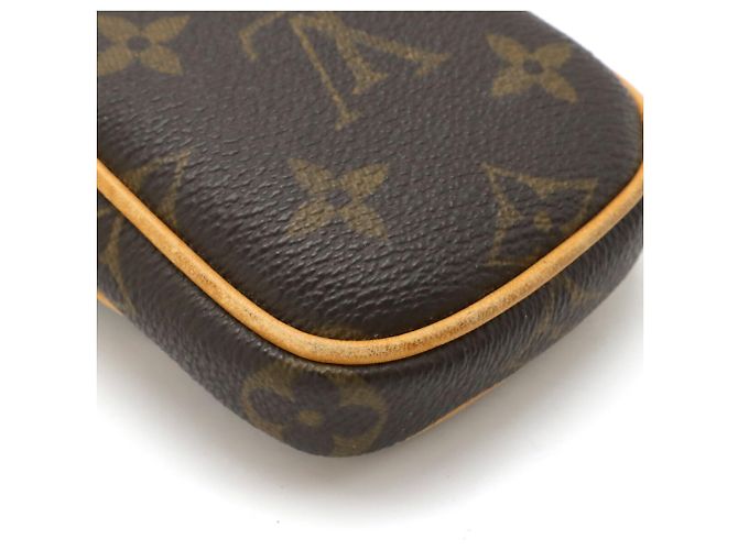 Pochette Turam Monogram Louis Vuitton Marrone - vista 4