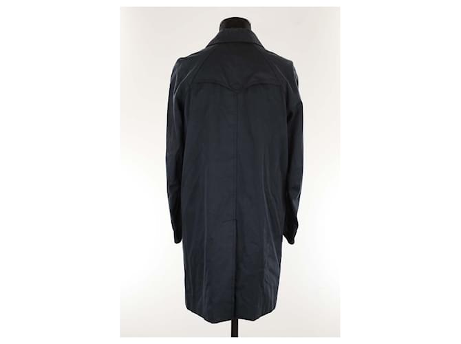 Dior Cappotto in cotone blu - vista 5