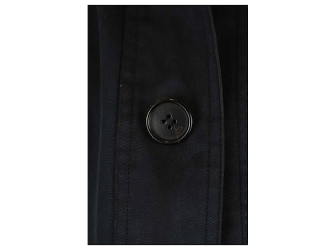 Dior Cappotto in cotone blu - vista 7