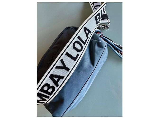 Borsa a tracolla Bimba & Lola in nylon azzurro Blu chiaro - vista 3