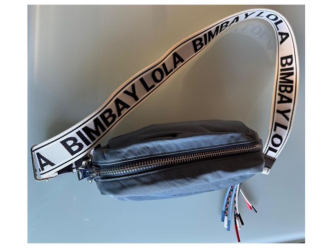 Borsa a tracolla Bimba & Lola in nylon azzurro Blu chiaro - vista 5