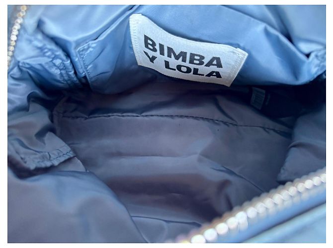 Borsa a tracolla Bimba & Lola in nylon azzurro Blu chiaro - vista 6