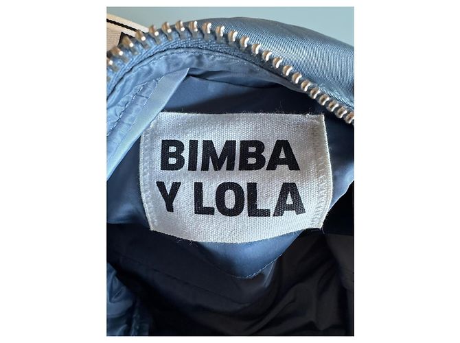 Borsa a tracolla Bimba & Lola in nylon azzurro Blu chiaro - vista 7